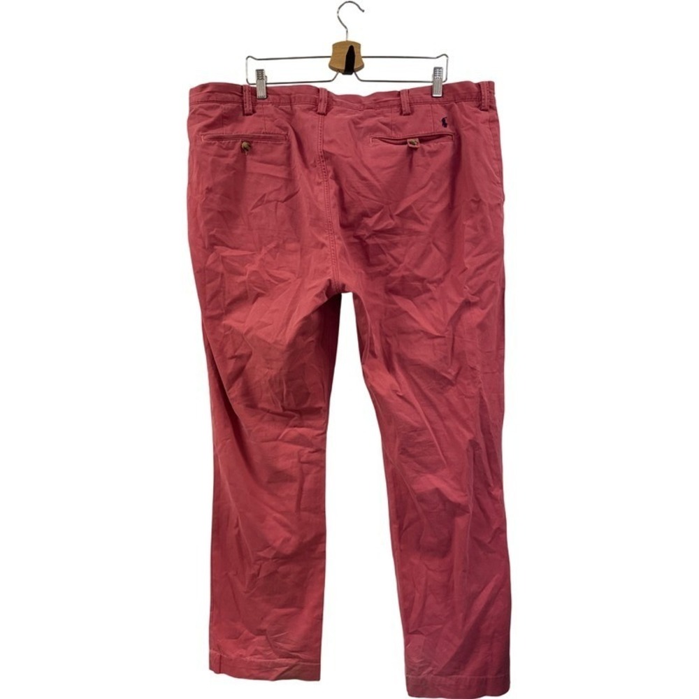 Polo Ralph Lauren Stretch Straight Fit Men's Pants Coral Red 42 x 32